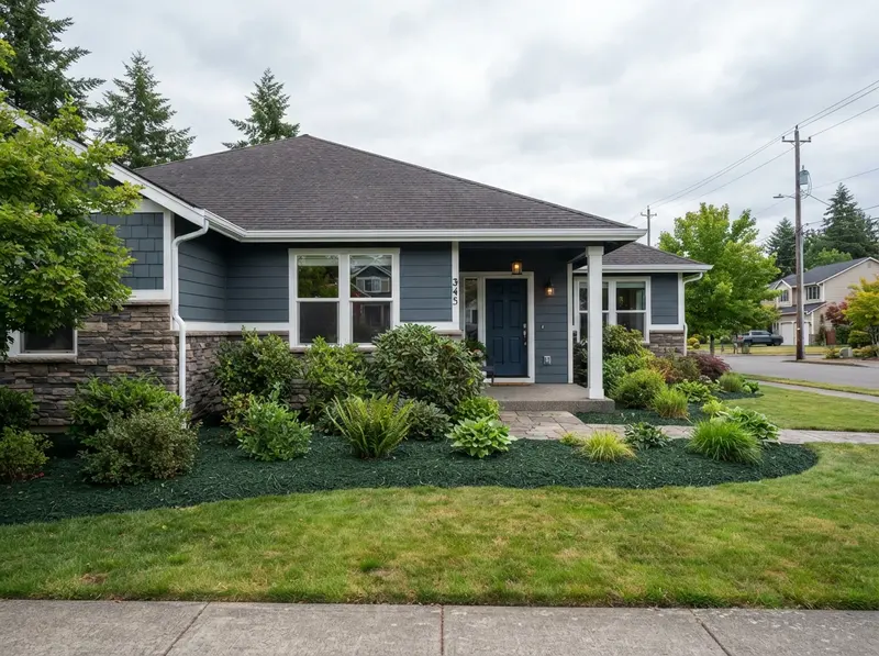 Clean gutters and home landscaping in Auburn Clean gutters and home landscaping in Auburn