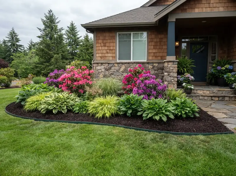 Professional garden bed planting in Auburn Professional garden bed planting in Auburn